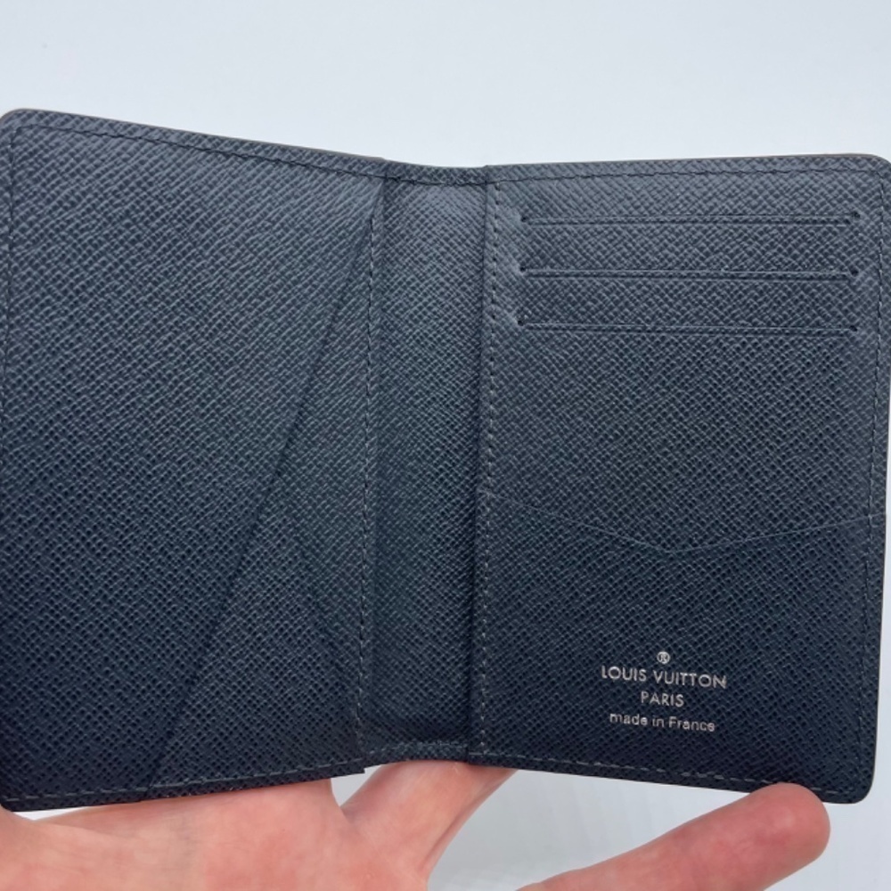 LOUIS VUITTON Navy Epi Leather Pocket Organizer; excellent condition - Picture 6 of 8